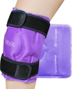 REVIX Genunchi pachet de gheață pentru leziuni Reutilizabile, Gel Ice Wrap cu terapie comprimat rece pentru umflarea, vânătăi, leziuni, artrită, Hands-Free Application