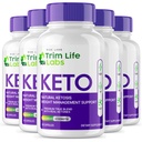 rize laboratoare - - Trim Life Labs Capsule Keto - pastile de pierdere în greutate - Suport Formula de rezistență maximă, Keto+ACV Supliment (300 capsule)