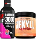 PROSUPPS L-Carnitine 3000 Stimulante Injecții lichide gratuite (31 Servings, Berry) și Mr. Hyde Signature Series Pre-Workout Energy Pudred Drink (30 Servings, Orange) Bundle