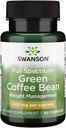 Swanson Full Spectrum Green Coffee Bean 400 Milligrame 60 Capsule
