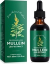 Generic Mullein Leaf Extract - Lung Aid & Purifier - Suport respirator & Gentle Lung Cleanse - Respirație sănătoasă - Natural & Safe - Absorbție rapidă - Vegetarian - 60ml, 1 lună de aprovizionare