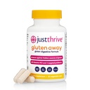 Doar Thrive Gluten departe - 30 Servings Enzime digestive + suport probiotic pentru apărare gluten - Vegan, Supliment de sănătate gută