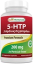 Cele mai bune Naturale 5-HTP 200 mg 120 capsule vegetariene