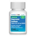 HealthCareAisle Naproxen Sodium, 220 mg - 225 caplete - Durere de cap Relieiver, până la 12 ore de ajutorare