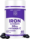 Glicinat de fier 50mg cu vitamina C 