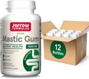 Jarrow Formulas Mastic Gum 1000 mg, Supliment alimentar pentru suport de sănătate gastro-intestinală, 120 Capsule vegetale, 60 de zile de aprovizionare, pachet de 12