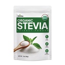 Viccoky Organic Stevia Powder 3oz (86g), Pur Stevia Extract pulbere, Zahăr-Free & 0 Calorii, Fără Aditivi, Zahăr Substitute, Îndulcitor Natural