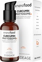 Codeage Curcumin lipozomal supliment lichid fitozom, Curcumin Curcumin Vegan picături lichide, plante-based Curcuma Longa picurător, Curcumina, Floarea-soarelui Fosfolipid, Zahăr-Free, Citrus Flavor, 2 fl oz