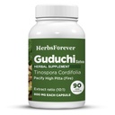 Herbsforever Guduchi Sat Capsules Tinospora Cordifolia Support Digestion Balance Vata and Pitta 90 Vege Capsules 800 Mg Fiecare