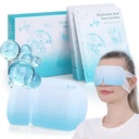 LC-dolida 14 Packs Acid hialuronic Masca ochi Steam Încălzire ochi Mască pentru ochi uscat Ochi de unică folosință Masca Steam pentru Sleep Spa Travel Suplimente Excursii de afaceri Cadouri de relaxare pentru femei, Bărbați