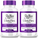 (2 ambalaj) Capsule cu flex Ultra, Advanced Supplement Joint Supplement, Ultra Flex Natural Joint Health Formula, Pastile Max pentru Wellness și Mobilitate Comună, UltraFlex Vitamine Recenzii (120 capsule)