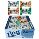 Zing Copii Baruri Proteina Pachet de Varietati, Gluten gratuit 100 Calorie Mini Baruri cu proteine ridicate, Baruri de nutritie Vegan, Dairy gratuit pe bază de proteine plante - 24 conta