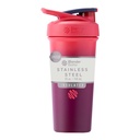 BlenderBottle Sport Sleek Izolat din oțel inoxidabil Shaker Sticla cu whisk sârmă, 25-Ounce, Sangria Ombre 