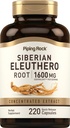Piping Rock Siberian Eleuthero root capsule 1600mg 