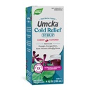 Natura's Way Cold Relief Syrup, Umcka, scurtează durata & reduce severitatea, Multi-Simptom Rece Relief, Homeopatic, Fenilephrine Free, Non-Drowsy, Cherry Flavored, 4 Fl Oz (Packaging May Vary)