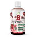 Designuri nutritionale Cran-B-PAC Suplimentul Cranberry, Prevenirea UTI, Sănătatea Tractului urinar pentru femei Cranberry concentrat lichid cu vitamine, Natural & Non OMG, 36mg PAC Per oz, 30 Oz flacon