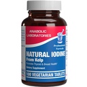 Sea Kelp Iodine Supliment - Clinic Grad îmbunătățit Iodul Supliment pentru femei și bărbați pentru energie Metabolizare și suport tiroidian - mare absorbție Vegetarian comprimate non-GMO mici (100 serviri)