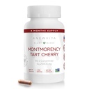 Cireșe tartă Montmorency, Non OMG, Capsule - CherryPure 50:1 Concentrat eq. 25.000 mg - Antioxidanți și flavinoide, Tart Cherry Extract pentru gută și mușchi - 120 Capsule vegetale - 4 luni de aprovizionare