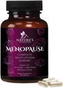 Menopauza Suplimente pentru femei cu negru Cohosh - Hot Flash si Hormone Suport pentru femei, Menopauza Natural Ajutor Vitamine Suport Transpirații ușoare noapte & echilibru, non-GMO & Gluten gratuit - 60 capsule