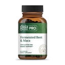 GAIA HERBS PRO Sfeclă fermentată & Maca - Supliment de susţinere a energiei şi circulaţiei sănătoase* - Suplimentul pentru sănătatea rinichilor cu rădăcină de sfeclă şi morcov - Vegan, gluten-free, Soy-free - 60 capsule (30 Servings)