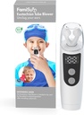 FamiSym Eustachian Tube Unclogger, Dispozitiv de eliberare a presiunii acustice Acasă pentru Tinitus şi durere de ureche, menţine echilibrul de presiune a urechii, Alleviates Disconfort ureche, 501-alb