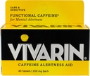 Vivarin Caffeine Alertă Ajutor, Tablete 40 ea (Pachet de 6)