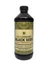 Ulei negru pur - 16 OZ - 100% pur și rece presat Black Seed - Non-GMO și Vegan - Nigella Sativa