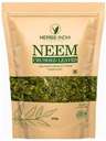 Neem frunze zdrobite (Nu pulbere), bun pentru a face proaspete Neem Ceai frunze 300 Grams (10.6 Oz), Suplimente vegetale - HerbsIndia