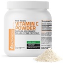 Bronson Non Acidic Vitamina C Pulbere Ascorbat de sodiu Nesolubil Crystals fine - Sistem imunitar sănătos, Antioxidant și protecție celulară, 1 Kilogram (2,2 lbs, 35,3 Ounces)
