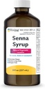 Rising Health Natural Legal Laxative - Senna Sennozides Syrup 8,8mg/5ml - Constipație Relief - Ciocolată Aromă - Comparativ cu Senokot® Syrup
