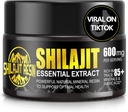 Boysea Shilajit Pure Himalayan Organic Shilajit Resin - Gold Grad 100% Shilajit Supliment - Natural Shilajit Resin cu 85+ Trace Minerale & Acid pelvian pentru Focus & Energy, Imunitate, 50 Grams
