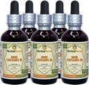 She Chuang Zi (Fructus Cnidii) Tinctură, Extract lichid de fructe uscate organice (Numele brandei: HerbalTerra, Proudly Made in USA) 5x2 fl.oz (5x60 ml)