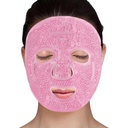 LotFancy Face Ice Pack, Recusible Ice Face Mask, Gel Bead Cold Face Eye Mask, Hot Cold Compress for Puffiness, Facial Routine, Post-Surgical Recovery, Headache, Skin Care, Post Laser Care
