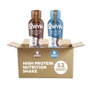 OWYN numai ceea ce aveți nevoie de mare proteine pe bază de nutriție completă Shake, Ciocolată și Variety Pack, 12 Fl Oz (12 ambalaj)