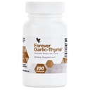 De viață pentru totdeauna - Usturoi-Thyme - Suport cardiovascular și imun cu 10mg extract de usturoi & 50mg pulbere de frunze de timele - Odorless Softgel, Gluten-Free - 100 Softgels