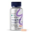 Foster & Thrive Fexofenadină HCl non-Drowsy Alergie Relief pentru febra Hay, Polen, Itchy Eyes, și alergii sezoniere, suport eficient pentru copii și adulți, 180 mg, 100 comprimate