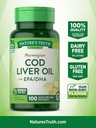 Adevărul Norvegiană Cod Ulei de ficat supliment alimentar - 100 Softgels, pachet de 6