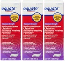 Equate Hydrocortizon Intense Healing Cream, 2 oz, 1 procent Intensive Healing Formula, Itch Relief pentru Bug Bites, Eczema, Psoriazis, Poison Ivy, Oak și Sumac, 2 Ounce (Pachet de 3)
