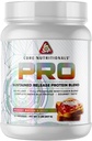 Nucleu nutritionale Pro eliberare sustinuta de proteine Blend, Digestive Enzyme Blend, 25G Proteine, 2G Carb, 27 Serviri (Unt de Peanut si Jelly)
