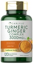 Carlyle Turmeric şi Ginger Supliment 3000 mg 