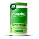Verdele de iarbă uimitoare amestec Superfood: Super Greens Pulbere cu Spirulina, Chlorella, Root Root Powder, Enzime digestive, Prebiotice & Probiotice, Original, 60 Servings (Packaging May Vary)