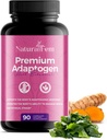 NaturalFem Premium Adaptogens Suplimente pentru femei cu Herb Botanica cum ar fi Rhodiola Rosea Extract, Turmeric, Maca Root pentru o mai bună răspuns adaptogen, Focus & Mood Supplement - 90 capsule