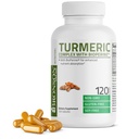 Bronson Curcumin Turmeric cu BioPerine - suport comun de înaltă potenţă Premium cu 95% Curcuminoide standardizate - Capsule non-GMO cu Pepper negru - 120 Conte