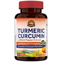 Vitalitown Turmeric Curcumin Root + Black Pepper, 1800MG, India Grown, 95% Curcuminoide standardizate, Ultra Potence, 2000% Absorbţie, fără plumb sau gluten, Suport Vegan, 90 ct