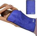 Pachet de gheaţă extra mare pentru leziuni Reutilizabile, Terapie Fizica Cold Pack w/2 Straps pentru plin spate durere genunchi ajutor, cald rece Compress Gel gheaţă Wrap pentru Umflare, Vânătăi, Pad mare gheaţă 23.2" x 14.5" albastru