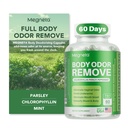 Body Deodorizing Supliment, Natural Odor de control pastile pentru bărbați și femei, Clorofile capsule pentru piele, respirație, și Gut Health (60 capsule)