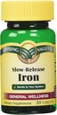 Spring Valley Slow Release Fier, 30 comprimate (1)