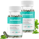 Body Deodorizant Supliment,Body Deodorizant Capsule,Body Deodorant Capsule pentru Detox, Digestion, Gut Health, Skin Support 90 Capsule (2)