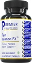 Premier Research Labs Fem Balance FX- Chasteberry Supliment pentru femei Hormone Echilibru de suport, Chaste Tree Supliment w/Organic Chasteberry Extract, Suport natural pentru femei- 60 Capsule vegetariene