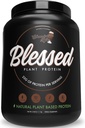 Binecuvântat Vegan praf de proteine - plante pe bază de praf de proteine de masă de înlocuire Shake, 23g de Pea Proteine pulbere, lactate gratuit, gluten gratuit, soia gratuit, fără zahăr adăugat, 30 Serviri (Chocolate Mylk)